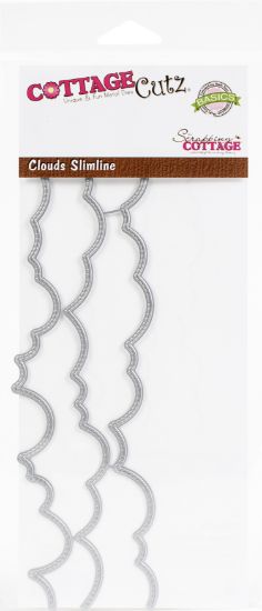 Picture of CottageCutz Slimline Dies Clouds 9.5" To .7"