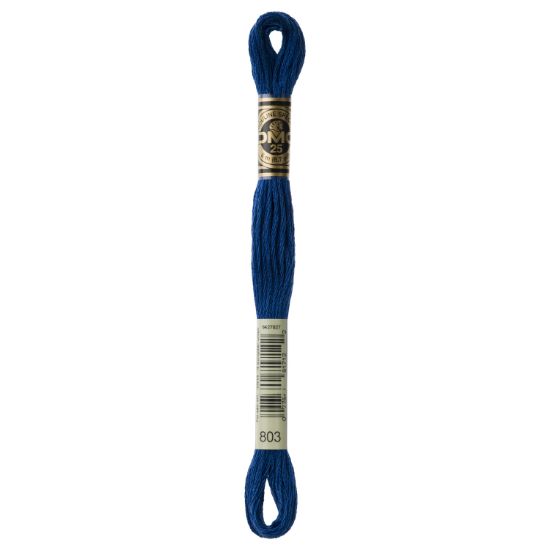 Picture of DMC 6-Strand Embroidery Cotton 8.7yd Ul.Very Dk.Baby Blue-Between 311 & 312