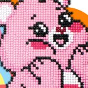 Picture of Camelot Dotz Diamond Art Kit 8.7"X8.7"-Care Bears - Cheer Bear