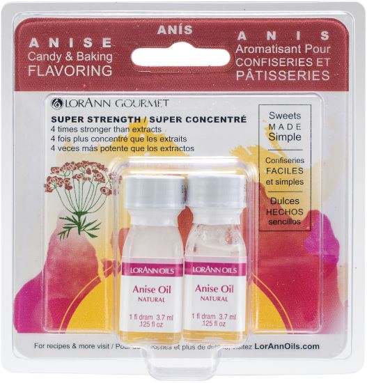 Picture of Candy & Baking Flavoring .125oz 2/Pkg Anise Oil