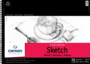 Picture of Canson Universal Spiral Sketch Book 18"X24" 35 Sheets