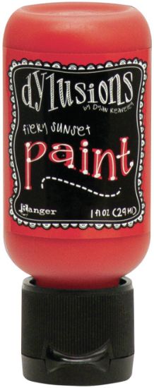 Picture of Dylusions Acrylic Paint 1oz Fiery Sunset
