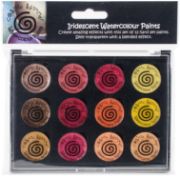 Picture of Cosmic Shimmer Iridescent Watercolor Palette Set 3 Autumn Sunrise