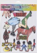 Picture of Dyan Reaveley's Dylusions Collage Sheets 8.5"X11" 24/Pkg-Set 4