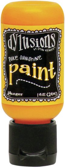 Picture of Dylusions Acrylic Paint 1oz Pure Sunshine