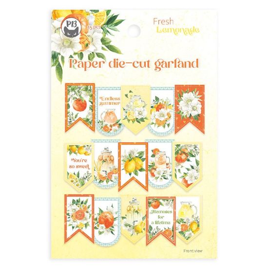 Picture of Fresh Lemonade Double-Sided Cardstock Die-cuts 15/Pkg