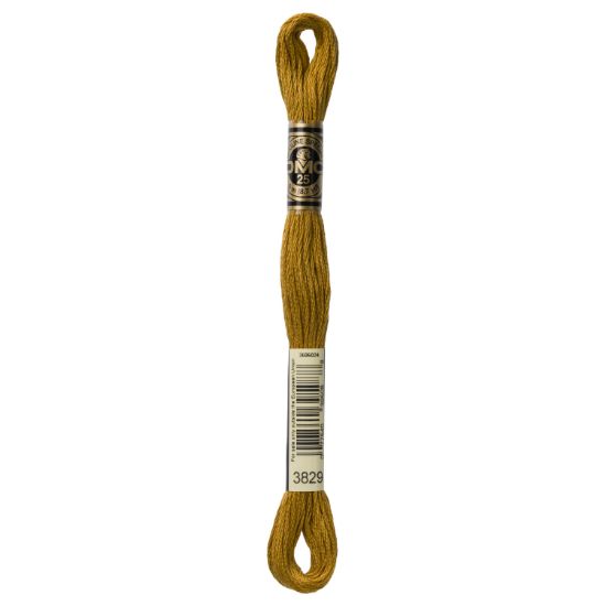 Picture of DMC 6-Strand Embroidery Cotton 8.7yd Very Dark Old Gold