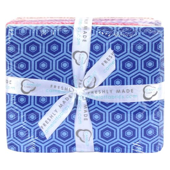 Picture of Camelot Mixology Fat Quarter Bundle 18"X21" 7pcs-Honeycomb