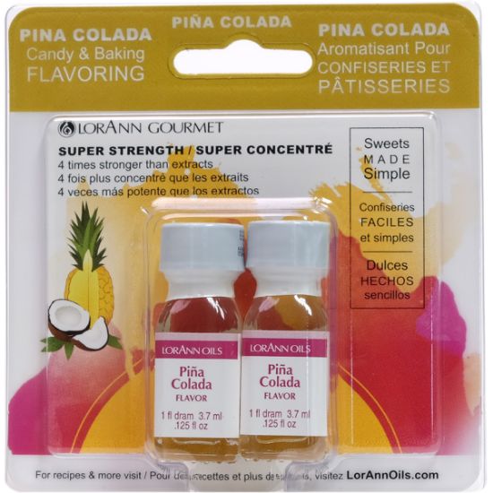 Picture of Candy & Baking Flavoring .125oz 2/Pkg Pina Colada