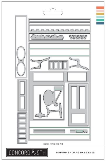 Picture of Concord & 9th Dies-Pop-Up Shoppe Base