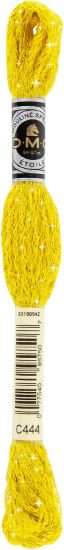 Picture of DMC 6-Strand Etoile Embroidery Floss 8.7yd Dark Lemon