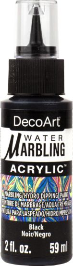 Picture of DecoArt Water Marbling Paint 2oz-Black