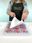 Picture of DecoArt Water Marbling Paper 20/Pkg