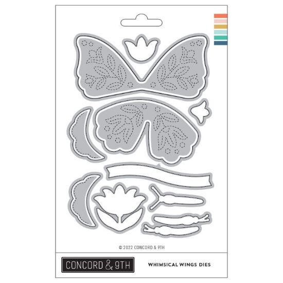 Picture of Concord & 9th Dies-Whimsical Wings