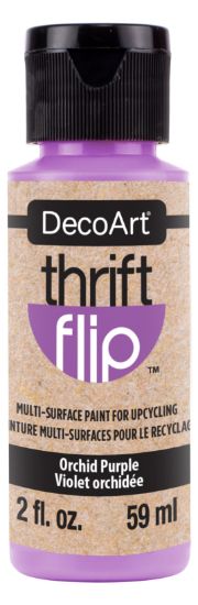 Picture of DecoArt Thrift Flip Multi-Purpose Satin Enamel 2oz-Orchid Purple