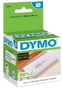 Picture of DYMO® LabelWriter Address Labels, 1 1/8 x 3 1/2, White, 130 Labels/Roll, 2 Rolls/Pack