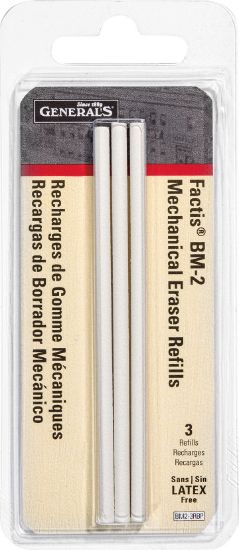 Picture of Factis Pen Style Mechanical Eraser Refills 3/Pkg  