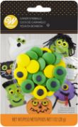 Picture of Candy Decorations 24/Pkg Green & Yellow Eyeballs