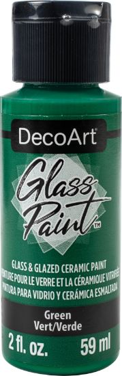 Picture of DecoArt Glass Paint 2oz-Green
