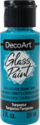 Picture of DecoArt Glass Paint 2oz-Turquoise