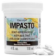 Picture of Decoart Impasto Paint 4oz-Titanium White