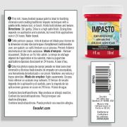 Picture of Decoart Impasto Paint 4oz-Cadmium Red Hue