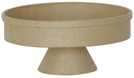 Picture of Decopatch Paper-Mache-Tray On Pedestal