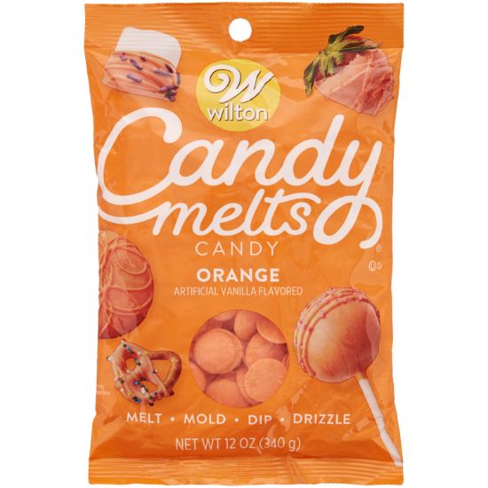 Picture of Candy Melts Flavored 12oz Orange, Vanilla