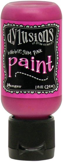 Picture of Dylusions Acrylic Paint 1oz Bubblegum Pink