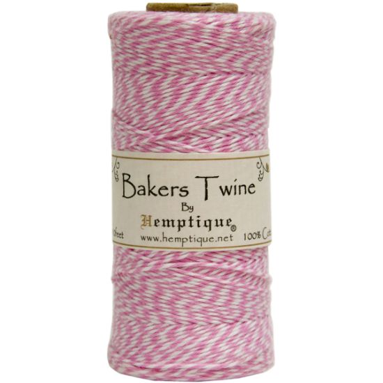 Picture of Cotton Baker's Twine Spool 2-Ply 410' Light Pink