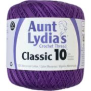 Picture of Aunt Lydia's Classic Crochet Thread Size 10 Purple
