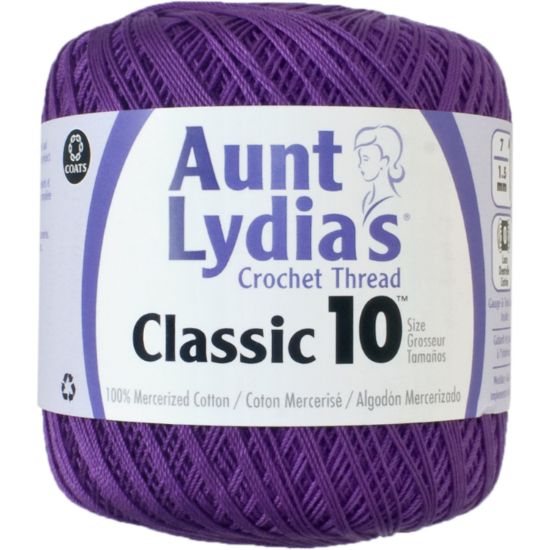 Picture of Aunt Lydia's Classic Crochet Thread Size 10 Purple