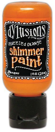 Picture of Dylusions Shimmer Paint 1oz-Squeezed Orange