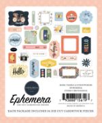Picture of Carta Bella Cardstock Ephemera 33/Pkg-Icons, Here, There And Everywhere