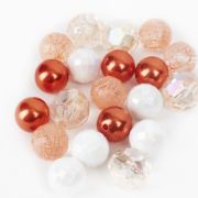 Picture of CousinDIY Bubblegum Bead 20mm 20/Pkg-Blush Multi