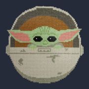 Picture of Camelot Dotz Diamond Facet Art Box Kit 11"X11" The Mandalorian - The Child