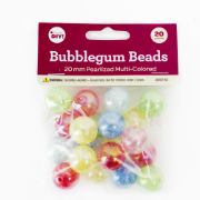 Picture of CousinDIY Bubblegum Bead 20mm 20/Pkg-Pearlized