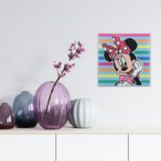 Picture of Camelot Dotz Diamond Art Box Kit 11"X11"-Disney -  Minnie Stripes