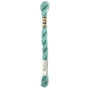 Picture of DMC Pearl Cotton Skein Size 3 16.4yd Blue Green