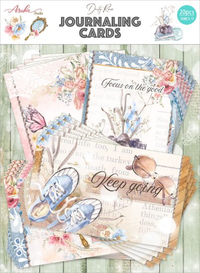 Picture of Dusty Rose Journal Card Pack 20/Pkg-4 Designs/5 Each
