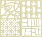 Picture of Dyan Reaveley's Dylusions Dyalog Stencil Doodle It Too