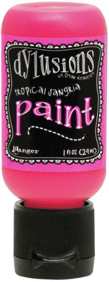 Picture of Dylusions Acrylic Paint 1oz Tropical Sangria