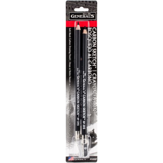 Picture of Carbon Sketch Pencils 2/Pkg #595-BP