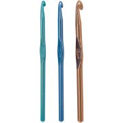 Picture of Aluminum Crochet Hook Set Sizes J10 To N15