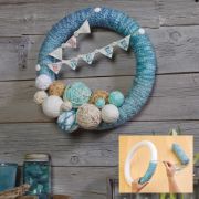 Picture of Extruded Styrofoam Wreath Bulk-10"X1.5"