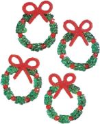 Picture of Holiday Beaded Ornament Kit Holiday Wreaths 2.25" Makes 16