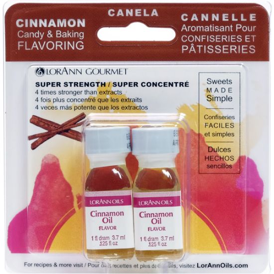 Picture of Candy & Baking Flavoring .125oz 2/Pkg Cinnamon Oil