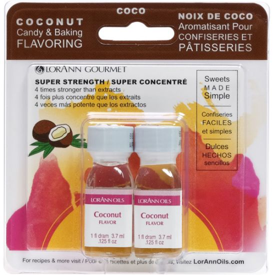Picture of Candy & Baking Flavoring .125oz 2/Pkg Coconut