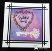 Picture of Fairy Hugs Clear Stamps-Vine Heart Frame