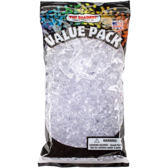 Picture of Faceted Beads 10mm 450/Pkg Crystal